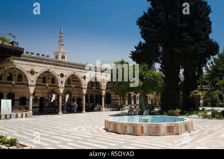 Syrien, Damaskus, Old, Town, Azem Palast Stockfoto