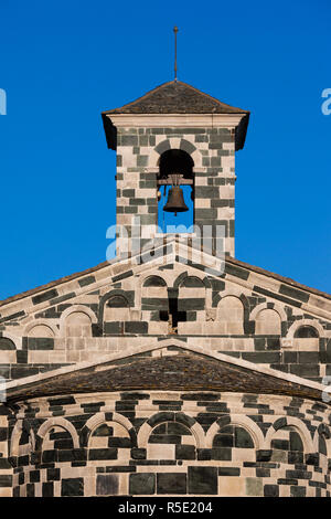 Frankreich, Korsika, Haute-Corse Abteilung, Le Nebbio Region, Murato, San Michele de Murato Kapelle Stockfoto