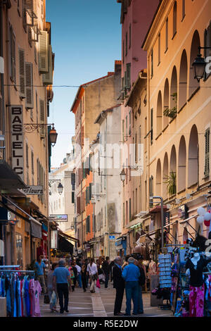 Frankreich, Korsika, Corse-du-Sud, Haute-Corse West Coast Region, Ajaccio, rue Kardinal Stockfoto