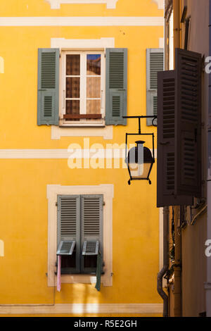 Frankreich, Korsika, Departement Corse-du-Sud, Korsika West Coast Region, Ajaccio, Gebäude detail Stockfoto