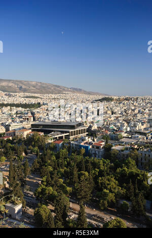 Griechenland, Attika, Athen, die Akropolis, das neue Akropolis Museum am Fuß der Akropolis Stockfoto