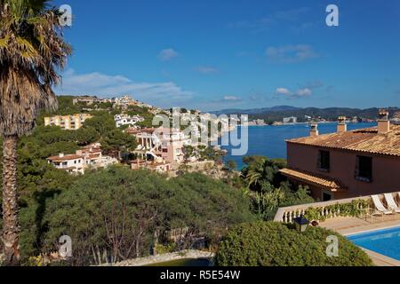 Cala fornells Stockfoto