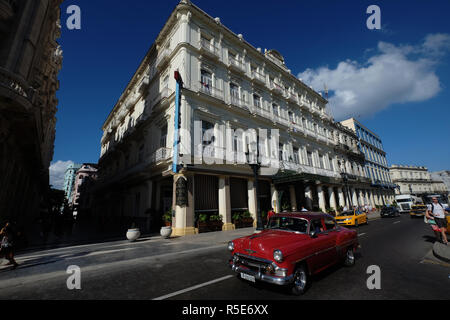 Hotel Inglaterra, Havanna, Kuba Stockfoto