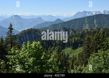 Aschau kampenwand Stockfoto