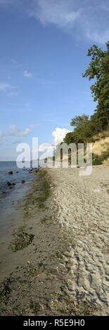 Strand mpom Stockfoto