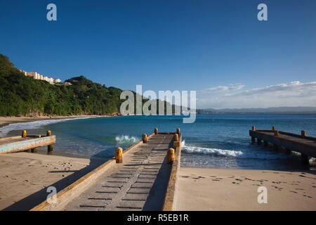 Puerto Rico, Westküste, Aguadilla, Crashboat-strand Stockfoto