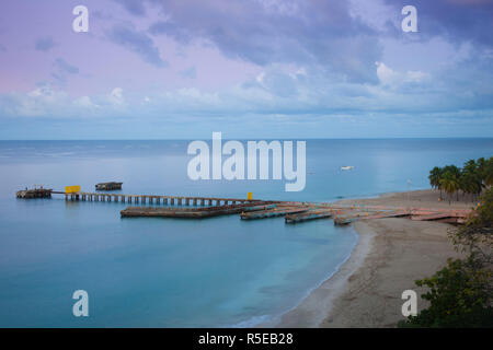 Puerto Rico, Westküste, Aguadilla, Crashboat-strand Stockfoto