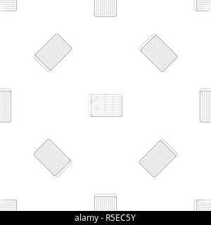 Große Matratze Muster nahtlose Vektor wiederholen Geometrische für jede Web Design Stock Vektor