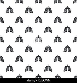 Lungenentzündung Lunge Muster nahtlose Vektor wiederholen Geometrische für jede Web Design Stock Vektor