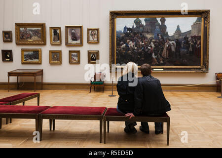 Russland, Moskau, Zamoskvorechiye, Kunstgalerie Tretjakow Galerie Stockfoto