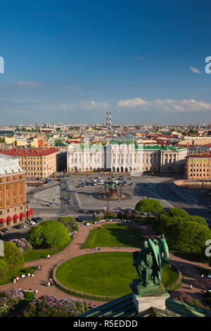 Russland, St. Petersburg, St. Isaak's Square, Mariinsky Palast Stockfoto