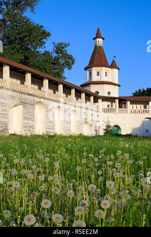 Turm der Festung aus dem Kloster Neu-Jerusalem (17. Jahrhundert), Istra, Moscow Region, Russland Stockfoto