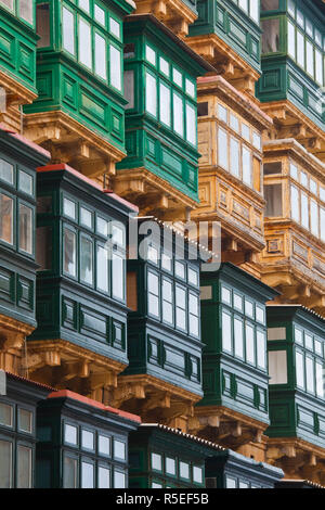 St Paul Street Triq San Sperrklinke Valletta Malta Sudeuropa