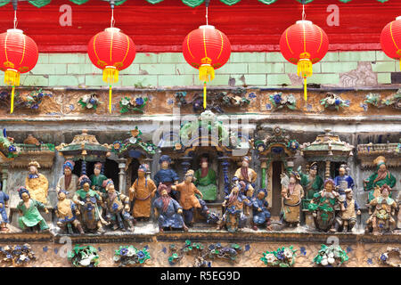 Chan Sie Shu Yuen Chinesische Tempel, Kuala Lumpur, Malaysia Stockfoto