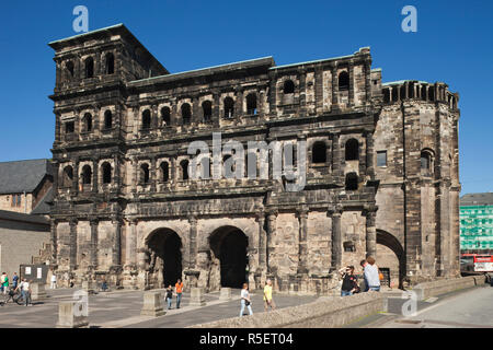 Deutschland, Trier, Porta Nigra Stockfoto