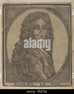 Daniel Defoe (C. 1660 â € "24. April 1731). Englische Händler, Schriftsteller, Journalist, pamphleteer und Spion. [Jure Divino: ein Satyr. In zwölf Büchern. Der Autor des True-Born - Engländer. [Das Vorwort unterzeichnet: D.F., d. h. D. Defoe. Mit einem Portrait.]]. London, [C. 1710]. Quelle: 11632.de 10. Stockfoto