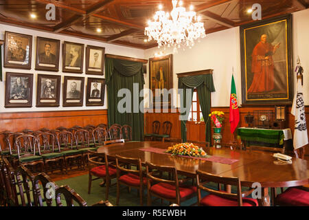 China, Macau, Heilige Haus der Barmherzigkeit, Museum Innenraum Stockfoto