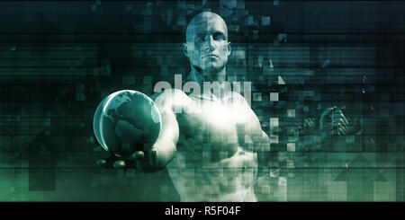 Global Technology Stockfoto