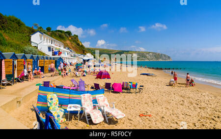 Großbritannien, England, Dorset, Swanage, Swanage Bay Stockfoto