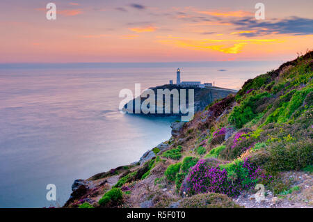 Großbritannien, Wales, Anglesey, Holy Island, South Stack Lighthouse Stockfoto
