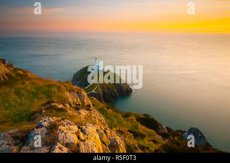 Großbritannien, Wales, Anglesey, Holy Island, South Stack Lighthouse Stockfoto