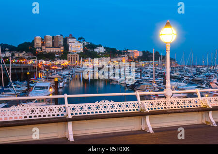 Großbritannien, England, Devon, Torbay, Torquay Torquay Princess Pier Stockfoto