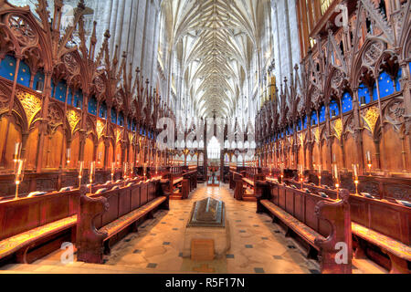 Winchester Cathedral, Winchester, Hampshire, UK Stockfoto