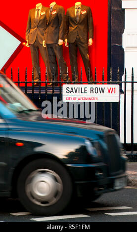 Großbritannien, England, London, Savile Row Stockfoto