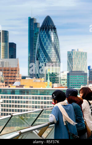Großbritannien, England, London, der City von London von der City Hall Stockfoto