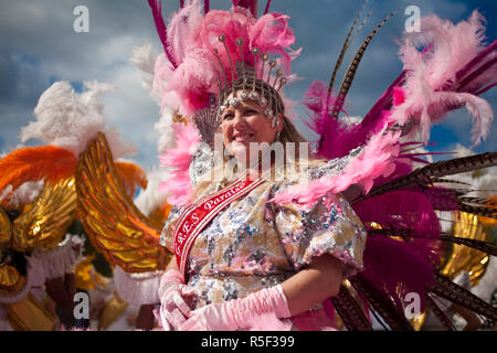 Vereinigtes Königreich, England, London, Ladbrook Grove, Nottinghill Carnival Stockfoto