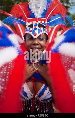 Vereinigtes Königreich, England, London, Ladbrook Grove, Nottinghill Carnival Stockfoto