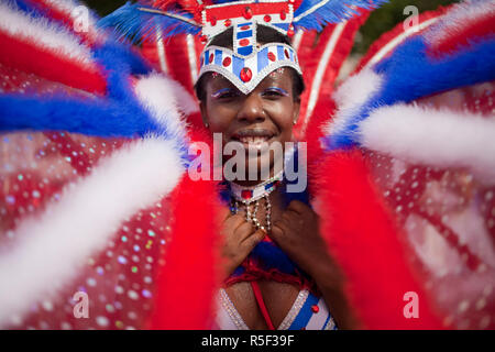 Vereinigtes Königreich, England, London, Ladbrook Grove, Nottinghill Carnival Stockfoto