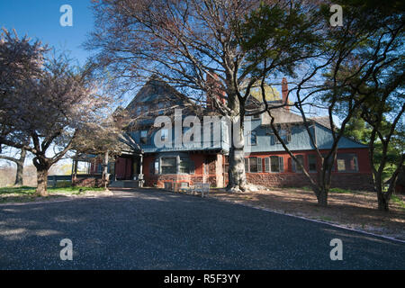 USA, New York, Long Island, Oyster Bay, Sagamore Hill, historische Heimat des ehemaligen US-Präsidenten Theodore Roosevelt Stockfoto