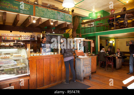 Cafe/Deli in Soho, Manhattan, New York City, USA Stockfoto