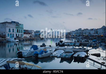Tunesien, Nord Tunesien, Bizerte, Alter Hafen Stockfoto