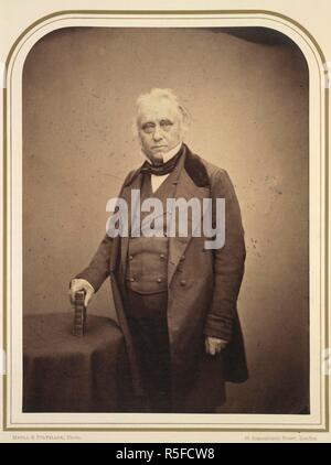 Die richtigen Hon Lord Macaulay. Fotografische Porträts von Prominenten Vra. London, 1856-1859. Thomas Babington Macaulay von Rothley. 1. Baron (1800-1859). Porträt. Englischer Schriftsteller und Politiker. Bild von fotografischen Porträts von Prominenten ausgeführt von maull und Polyblank genommen; mit biographische Hinweise durch E. W. [u.a.]. Vol. 1. Ursprünglich veröffentlicht in London, 1856-1859 produziert. . Quelle:10804.f6, Platte II. Sprache: Englisch. Stockfoto