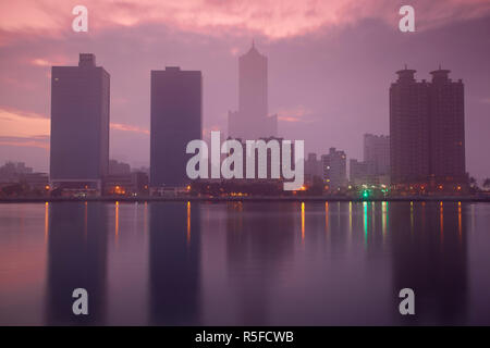 Taiwan Kaohsiung, Liebe Pier Stockfoto