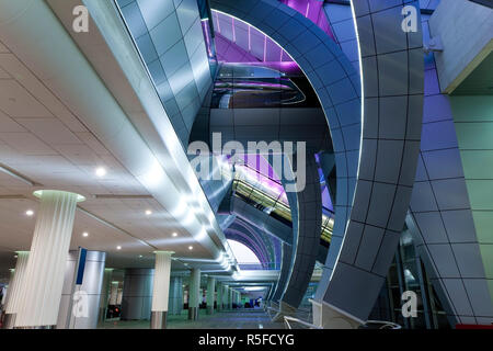 Vereinigte Arabische Emirate (VAE), Dubai, Dubai International Airport, Terminal 3 Stockfoto