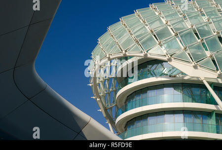 Die Vereinigten Arabischen Emirate, Abu Dhabi, Yas Island, dem Yas Hotel Stockfoto