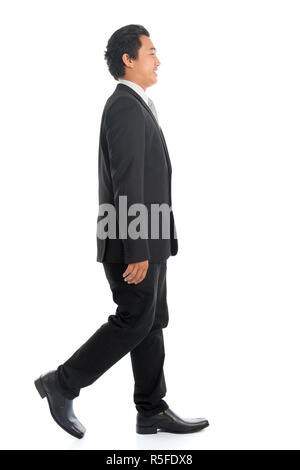 Seitenansicht Asian Business Mann Stockfoto