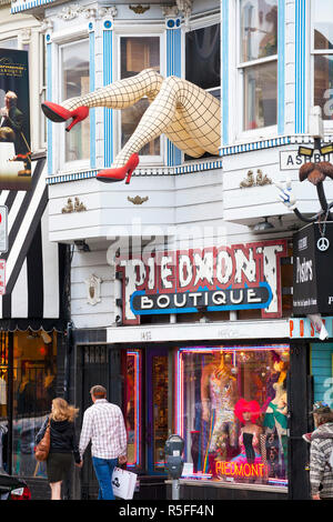 USA, California, San Francisco, Haight & Ashbury Bezirk Stockfoto