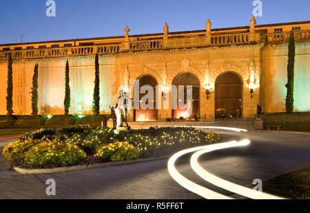 USA, Florida, Sarasota, John und Mable Ringling Museum der Kunst, Dämmerung Stockfoto