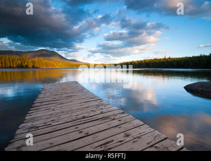 USA, Maine, Baxter State Park, Daicey Teich Stockfoto