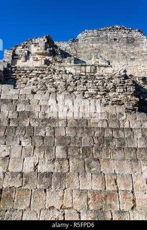 Becan Temple View Stockfoto