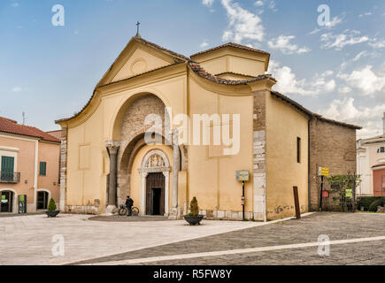 Santa Sofia Kirche aus dem 8. Jahrhundert, byzantinischen Stil, Gehäuse Samnium Museum, in Benevento, Kampanien, Italien Stockfoto