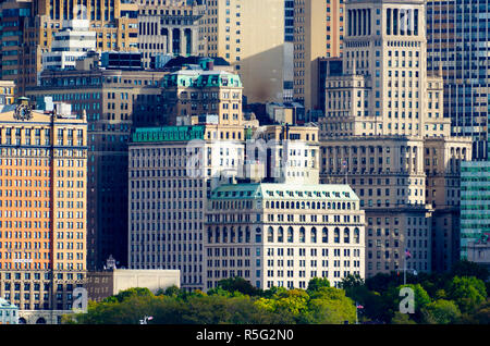 USA, New York, Manhattan, Lower Manhattan. Stockfoto