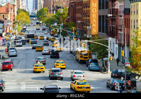 USA, New York, Manhattan, Midtown, Chelsea, 10th Avenue Stockfoto