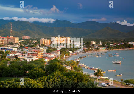 Venezuela, Nueva Esparta, Isla de Margarita - Insel Margarita, Ansicht von juangriego Stockfoto