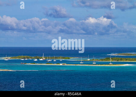 Venezuela, Archipel Los Roques Nationalpark, Gran Roque, Stockfoto