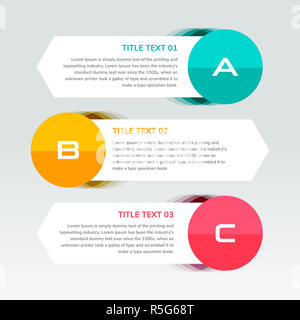 Infografik Design Template für Workflow Layout, Schaltplan, Anzahl Optionen, Web Design. Infografik Geschäftskonzept mit 4 Optionen, Teile, Schritte oder Verfahren. Zusammenfassung Hintergrund. Stockfoto